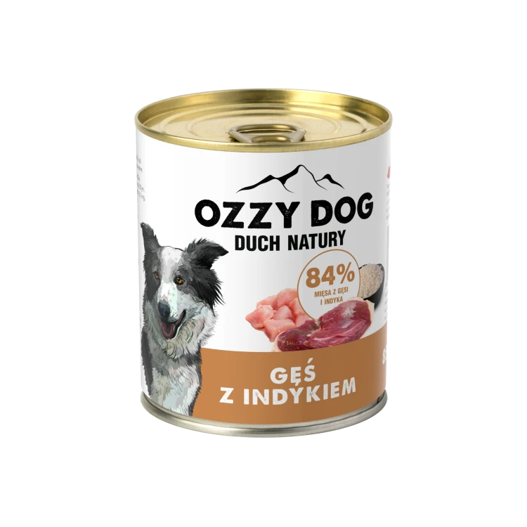 OZZY DOG GĘŚ z INDYKIEM
