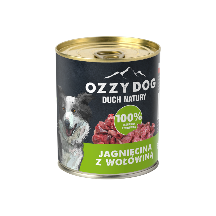 OZZY DOG JAGNIĘCINA WOŁOWINA 100%