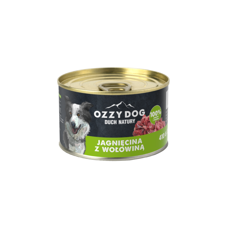 OZZY DOG JAGNIĘCINA WOŁOWINA 100%
