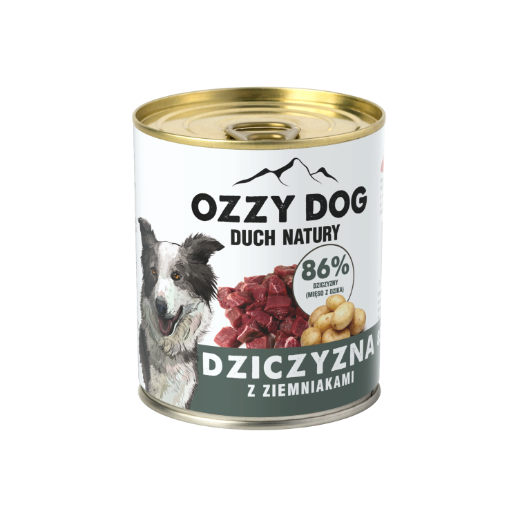 OZZY DOG DZICZYZNA z ZIEMNIAKAMI