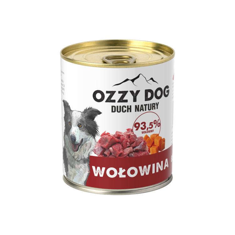 OZZY DOG WOŁOWINA z MARCHEWKĄ