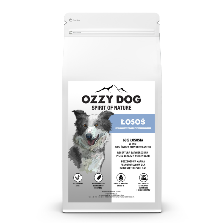 OZZY DOG ŁOSOŚ SZCZENIAK DUŻA RASA
