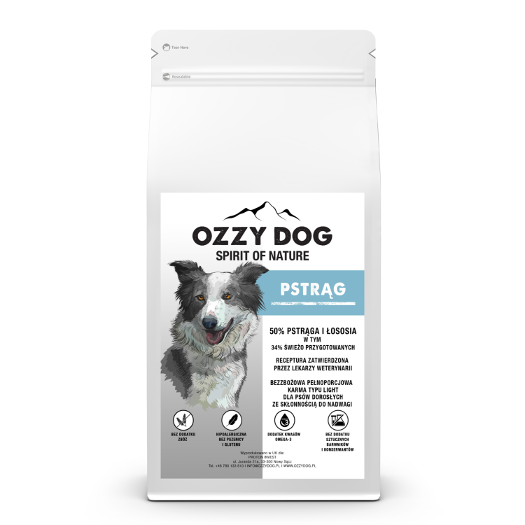 OZZY DOG PSTRĄG ŁOSOŚ LIGHT